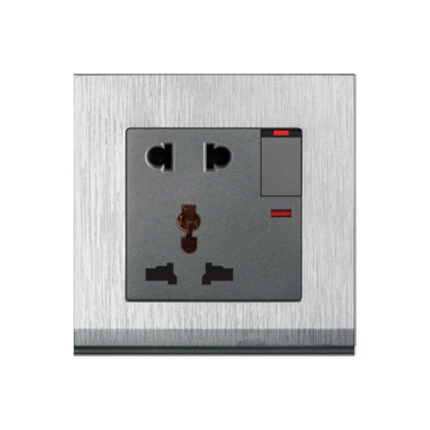 13A 5 Pin Switch Socket with Neon appollopowerltd