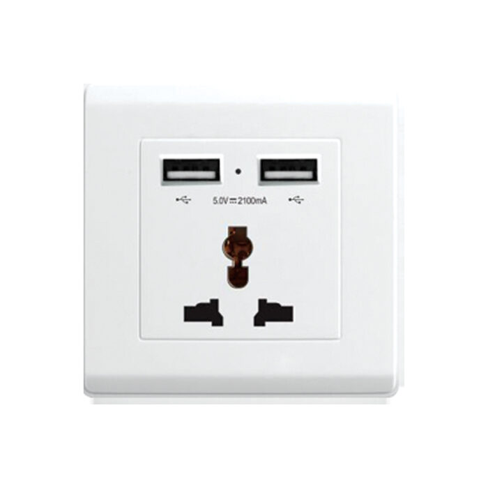 Universal Socket with USB – Appollo Power Ltd.