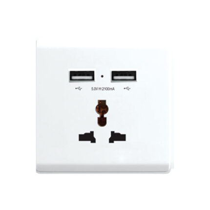 13A Socket with 2 USB appollopowerltd premium