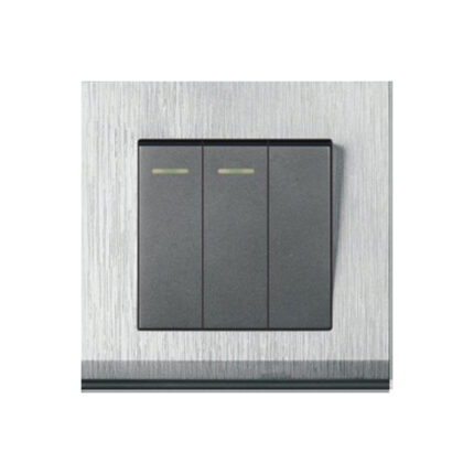 3 Gang 1 Way Switch 10A appollopowerltd