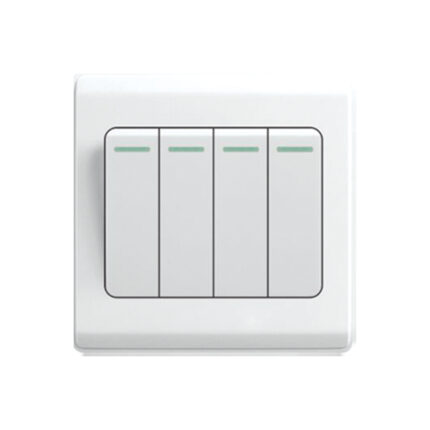 4 Gang 1 Way Switch 10A appollopowerltd 1